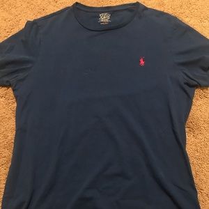 Blue polo Ralph Lauren short sleeve tee